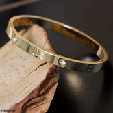 Elegant Gold Plated Bracelet – Timeless Design for Everyday & Party Wear