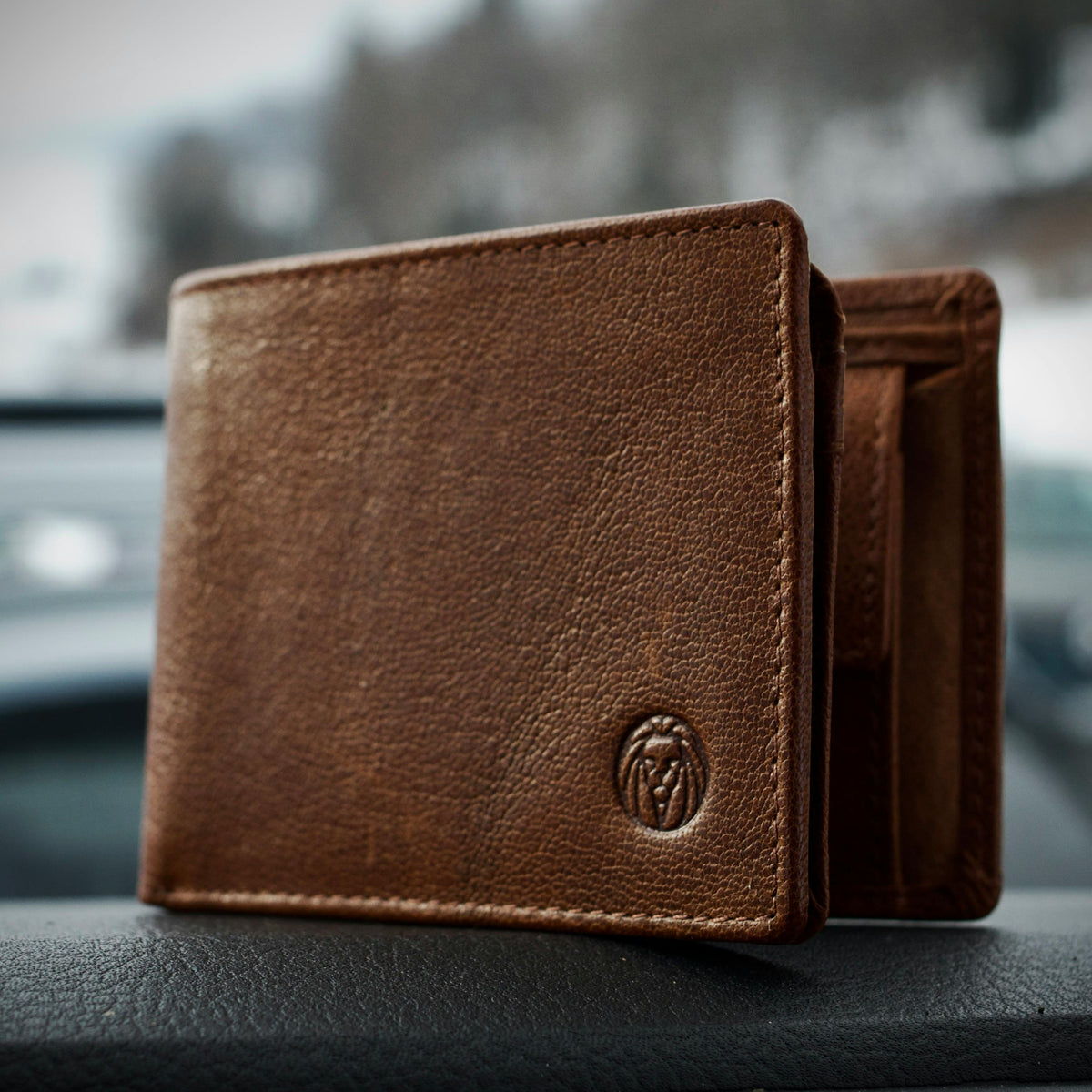 Classic Brown Leather Wallet for Boys – Slim, Durable & Stylish